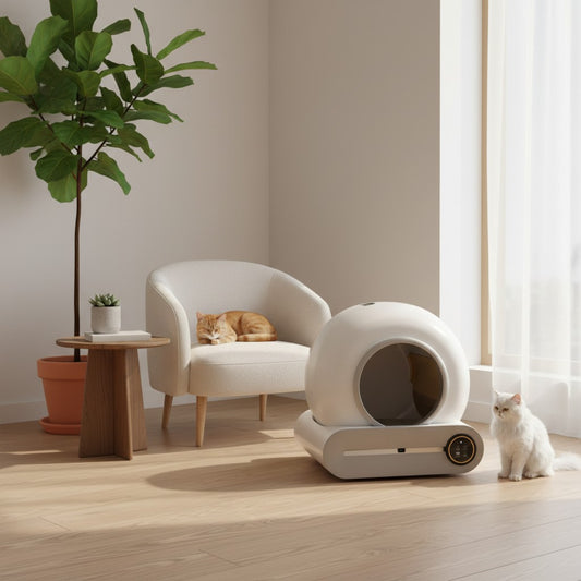 SmartClean™ – Litière automatique connectée pour chat
