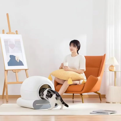 SmartClean™ – Litière automatique connectée pour chat